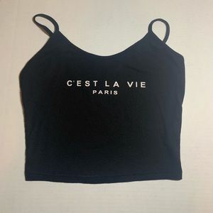 C’EST LA VIE PARIS Tank